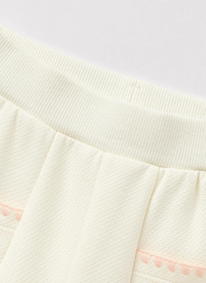 Balabala Off White Toddler Girls Knitted trousers for Women | Best Price UAE